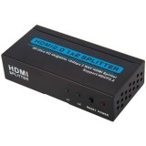 HDMI daliklis 1→2  4K (60Hz) su maitinimu